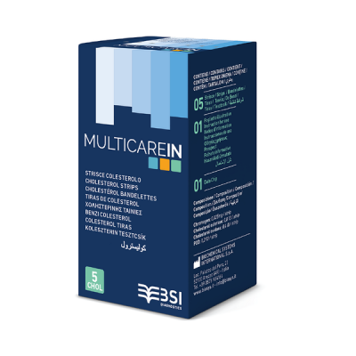 Que thử Cholesterol 05 que - Multicarein