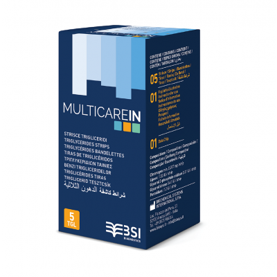 Que thử mỡ Triglycerides 05 que- Multicarein